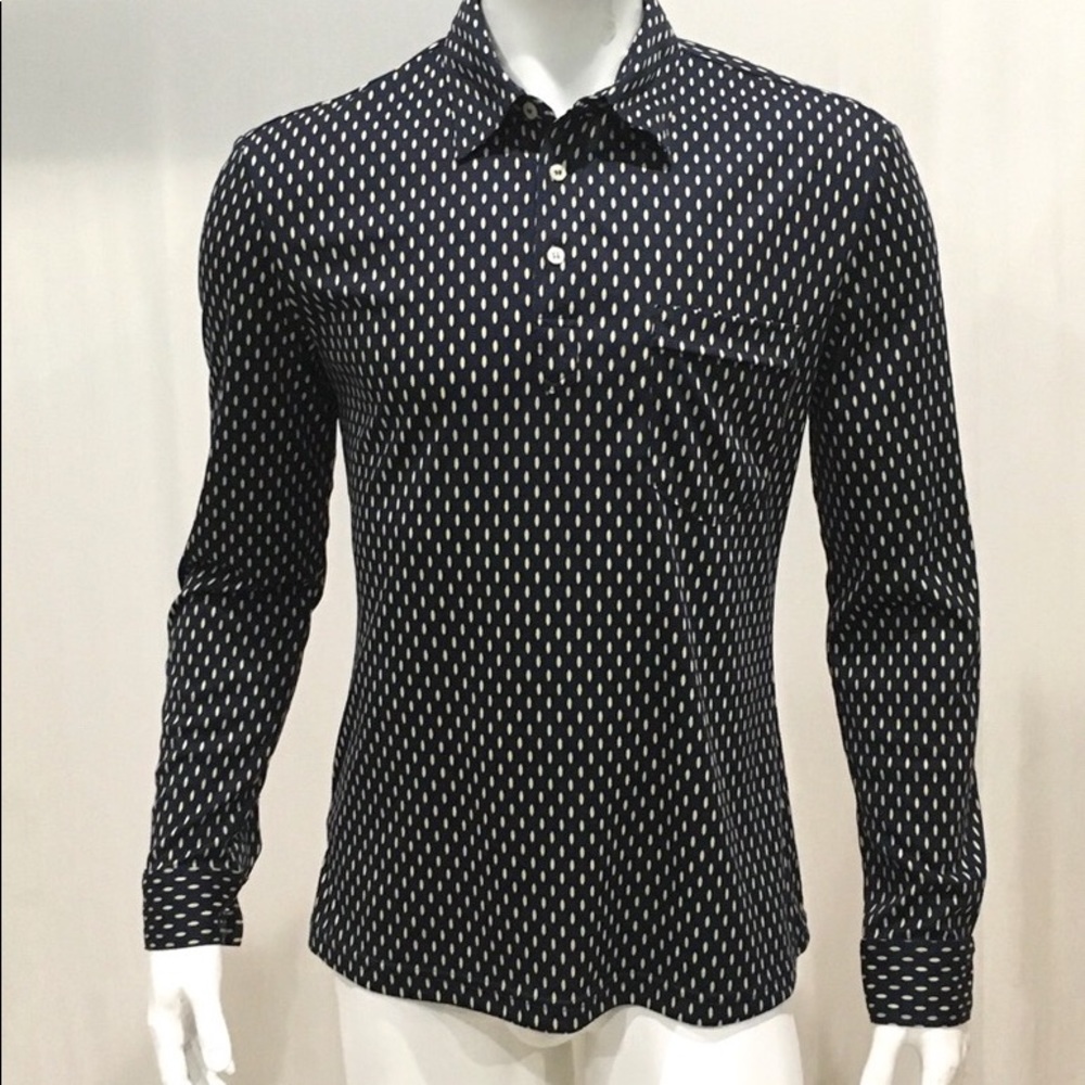 J & Ans Dolce & Gabbana Men Oval Print Shirt